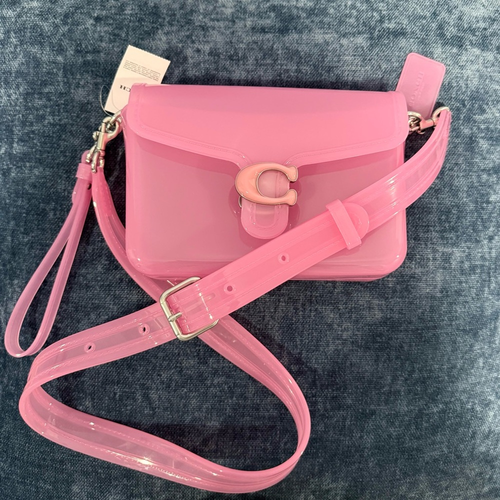 Coach Pink Jelly Tabby Bag
